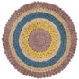 Safavieh Natural Fiber 3'-0" x 3'-0" Rug in Lavander / Multi