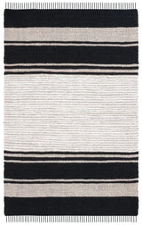 Safavieh Natural Fiber 4'-0" x 6'-0" Rug in Ivory / Black