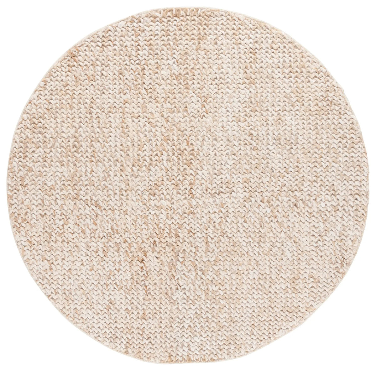 Safavieh Natural Fiber 6'-0" x 6'-0" Rug in Natural / Bleach