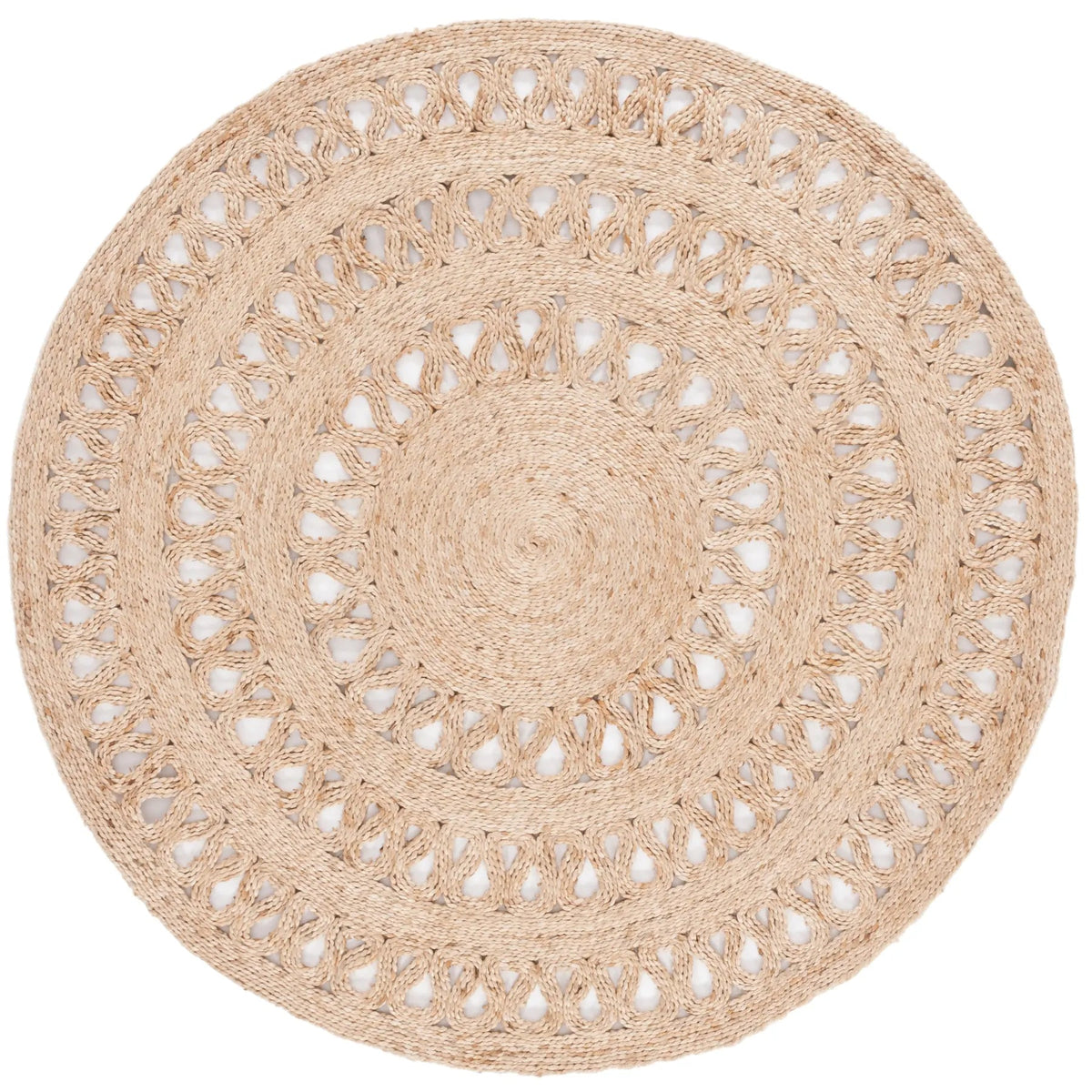 Safavieh Natural Fiber 5'-0" x 5'-0" Rug in Natural