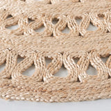 Safavieh Natural Fiber 5'-0" x 5'-0" Rug in Natural