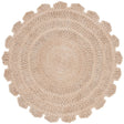 Safavieh Natural Fiber 5'-0" x 5'-0" Rug in Natural