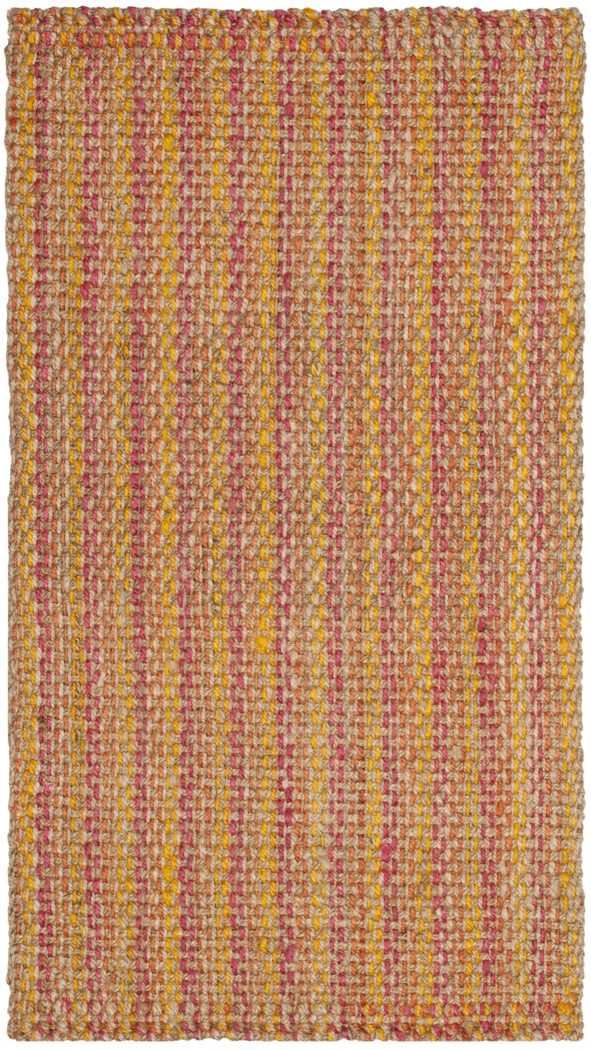 Safavieh Natural Fiber 3'-0" x 5'-0" Rug in Pink / Multi