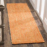 Safavieh Natural Fiber 2'-3" x 10'-0" Rug in Rust / Natural