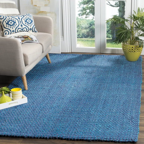 Safavieh Natural Fiber 4'-0" x 6'-0" Rug in Blue