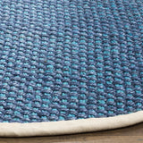 Safavieh Natural Fiber 6'-0" x 6'-0" Rug in Blue