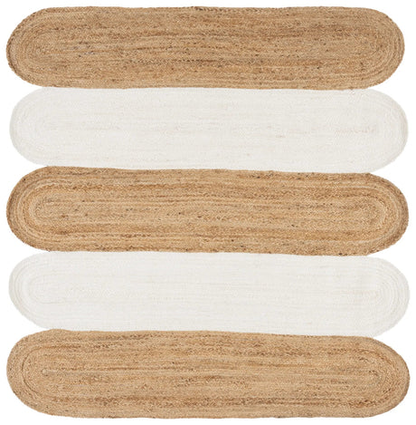Safavieh Natural Fiber 6'-0" x 6'-0" Rug in Natural / Bleach