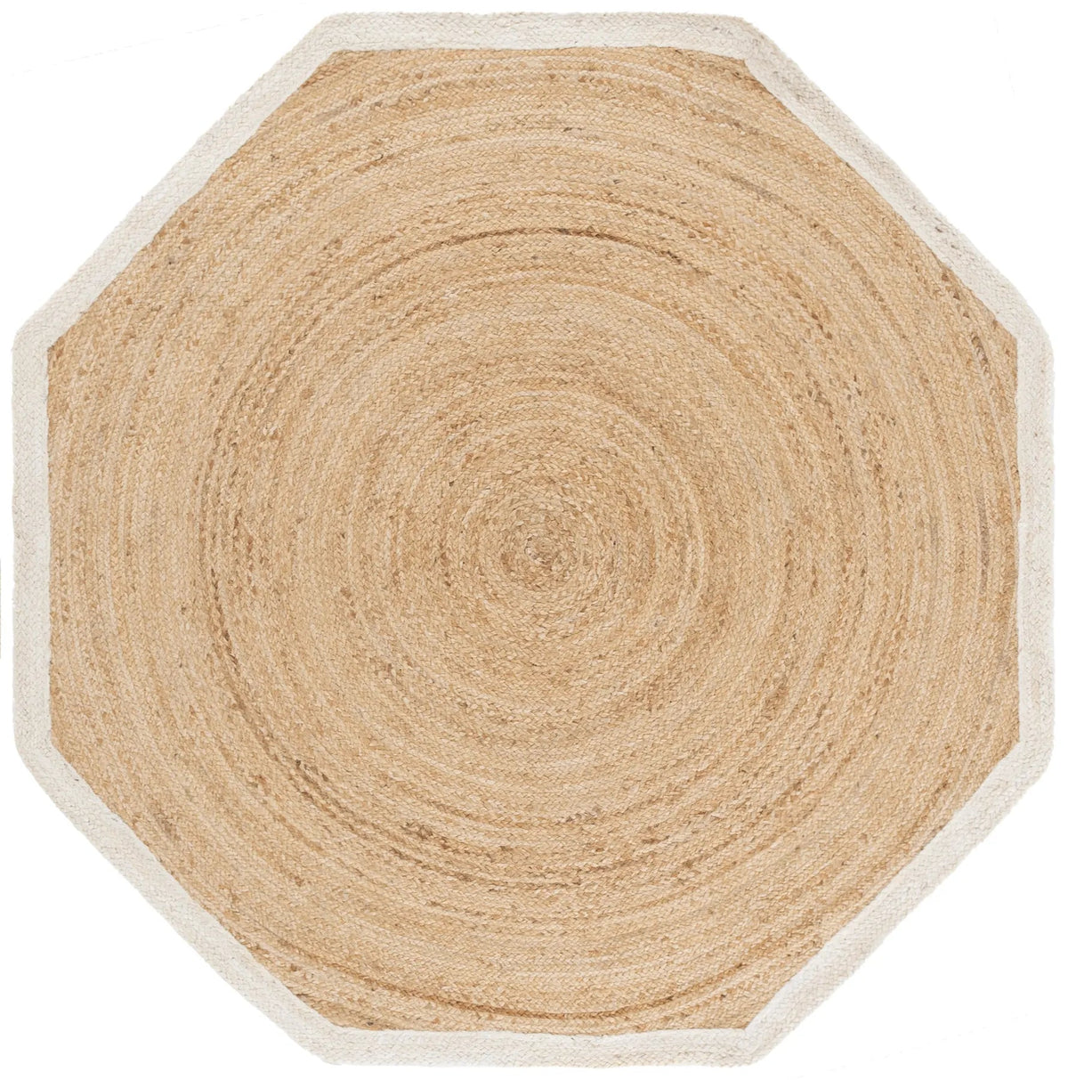 Safavieh Natural Fiber 6'-0" x 6'-0" Rug in Natural / Bleach