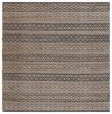 Safavieh Natural Fiber Nf379Z Black/Natural Rug.