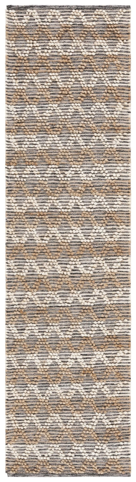 Safavieh Natural Fiber Nf382A Natural/Black Rug.