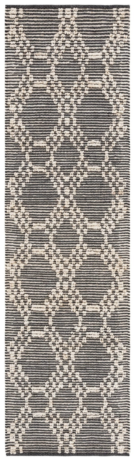 Safavieh Natural Fiber Nf383A Blush/Black Rug.