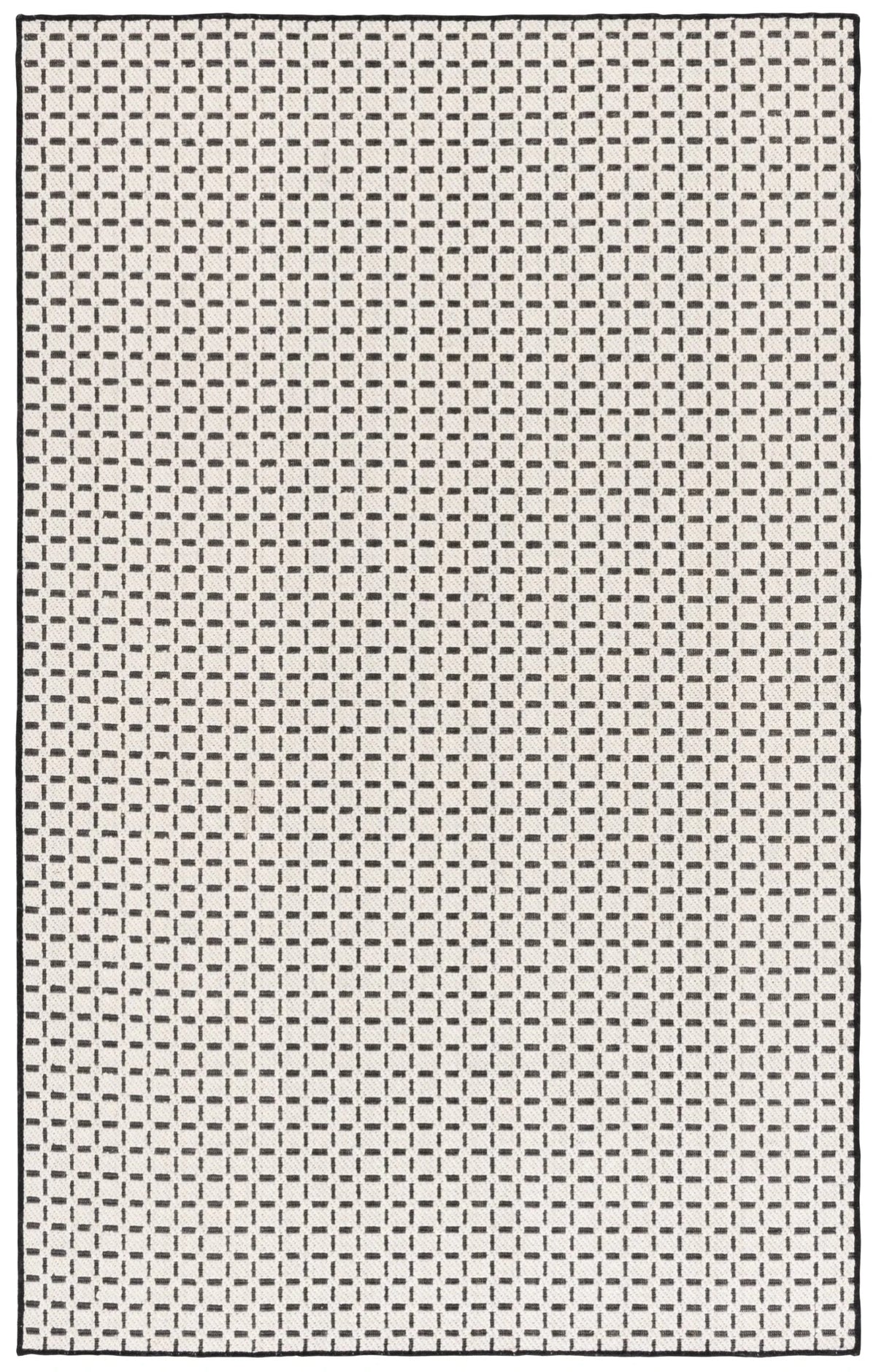 Safavieh Natural Fiber 4'-0" x 6'-0" Rug in Ivory / Black