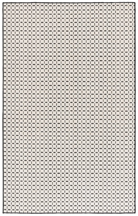 Safavieh Natural Fiber 4'-0" x 6'-0" Rug in Ivory / Black