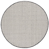 Safavieh Natural Fiber 6'-0" x 6'-0" Rug in Ivory / Black