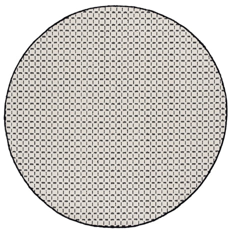 Safavieh Natural Fiber 6'-0" x 6'-0" Rug in Ivory / Black