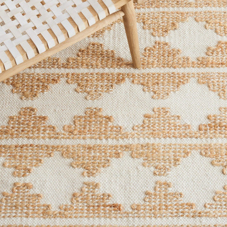 Safavieh Natural Fiber Nf511A Ivory/Natural Rug.
