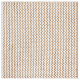 Safavieh Natural Fiber 6'-0" x 6'-0" Rug in Natural / Ivory