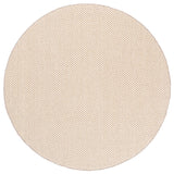 Safavieh Natural Fiber 6'-0" x 6'-0" Rug in Creme