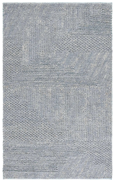 Safavieh Natural Fiber 4'-0" x 6'-0" Rug in Grey / Blue