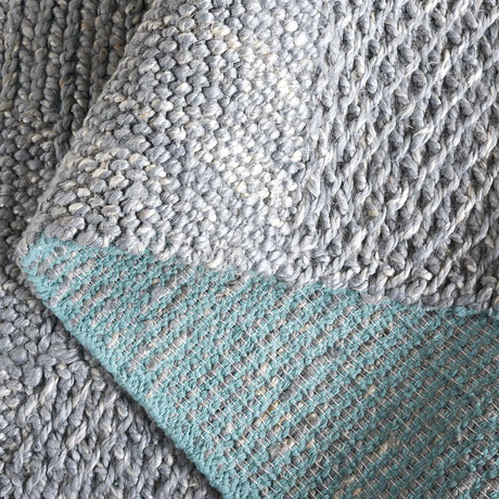 Safavieh Natural Fiber 4'-0" x 6'-0" Rug in Grey / Blue