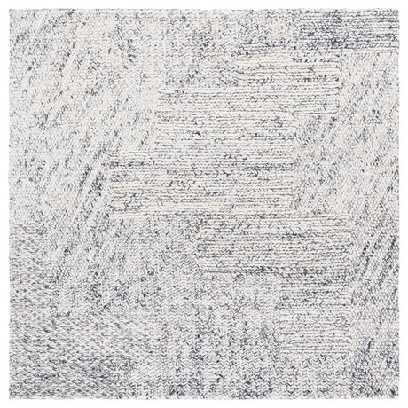 Safavieh Natural Fiber 6'-0" x 6'-0" Rug in Black / Ivory