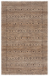 Safavieh Natural Fiber 4'-0" x 6'-0" Rug in Natural / Black