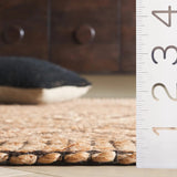 Safavieh Natural Fiber 4'-0" x 6'-0" Rug in Natural / Black