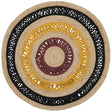 Safavieh Natural Fiber 5'-0" x 5'-0" Rug in Black / Natural