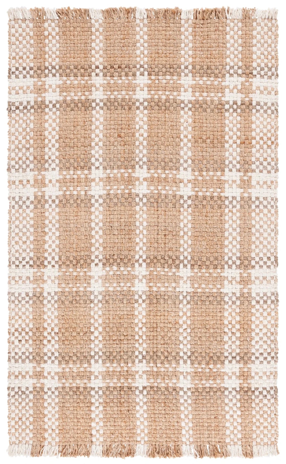 Safavieh Natural Fiber 4'-0" x 6'-0" Rug in Natural / Bleach