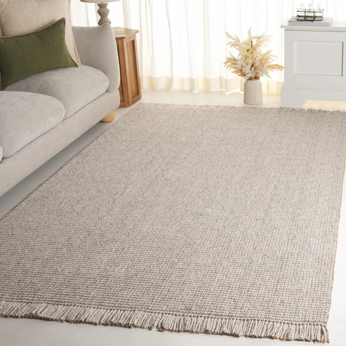 Safavieh Natural Fiber 4'-0" x 6'-0" Rug in Grey