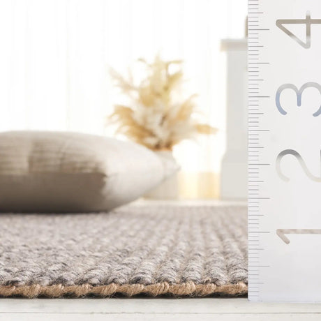 Safavieh Natural Fiber 4'-0" x 6'-0" Rug in Charcoal