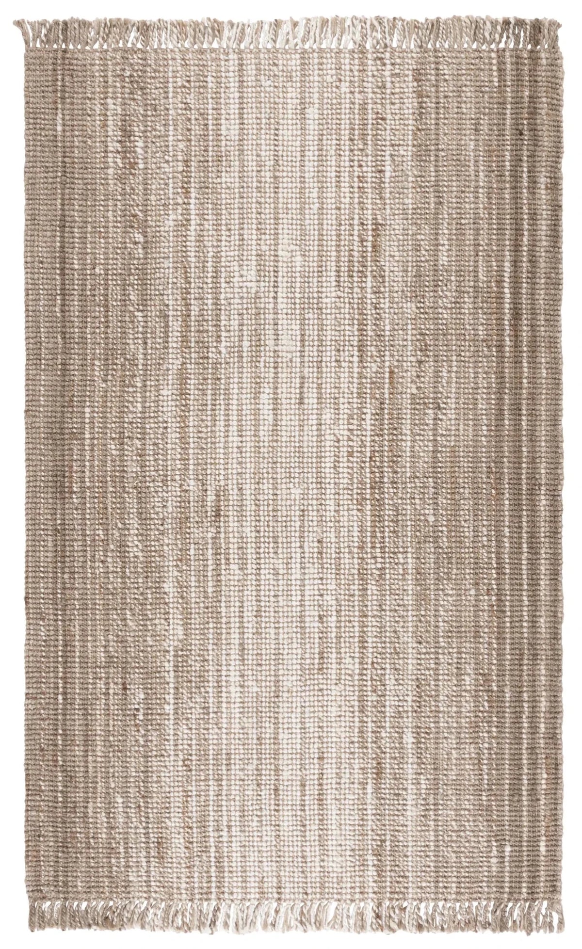 Safavieh Natural Fiber 4'-0" x 6'-0" Rug in Ivory / Grey
