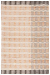 Safavieh Natural Fiber 4'-0" x 6'-0" Rug in Natural / Charcoal