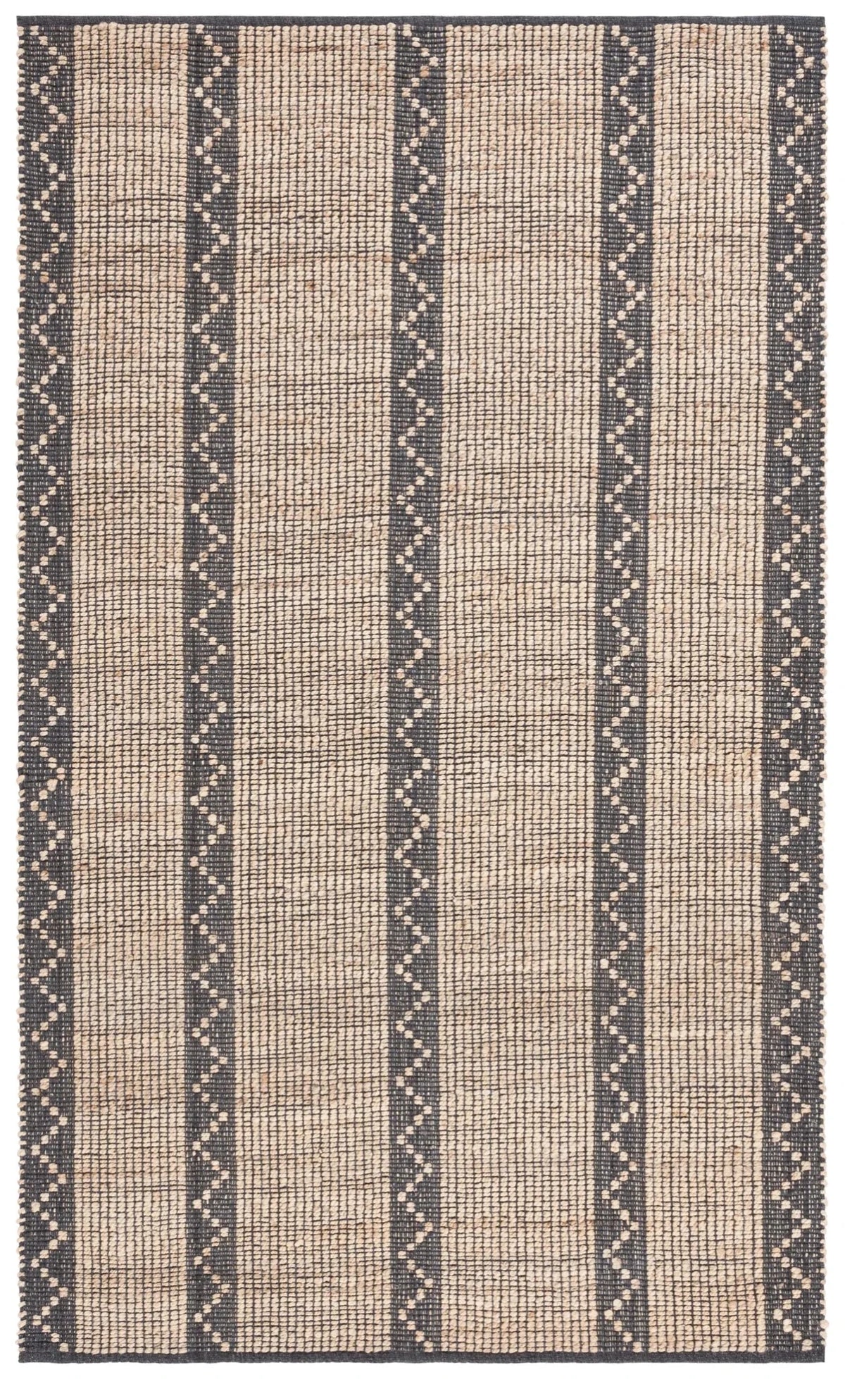 Safavieh Natural Fiber 4'-0" x 6'-0" Rug in Natural / Grey