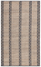 Safavieh Natural Fiber 4'-0" x 6'-0" Rug in Natural / Grey