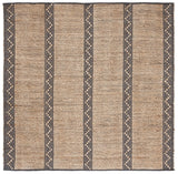 Safavieh Natural Fiber 6'-0" x 6'-0" Rug in Natural / Grey