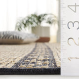 Safavieh Natural Fiber 4'-0" x 6'-0" Rug in Natural / Grey