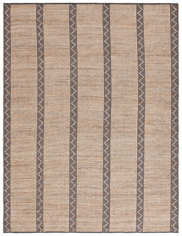 Safavieh Natural Fiber Nf879F Natural/Grey Rug.