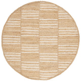 Safavieh Natural Fiber 6'-0" x 6'-0" Rug in Natural / Ivory