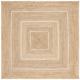 Safavieh Natural Fiber 6'-0" x 6'-0" Rug in Natural / Ivory