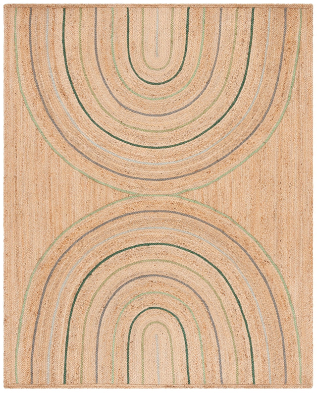 Safavieh Natural Fiber Nf894A Natural/Green Rug.