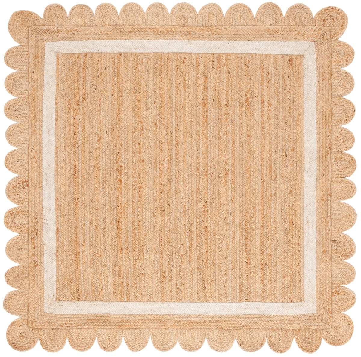 Safavieh Natural Fiber 5'-0" x 5'-0" Rug in Natural / Ivory