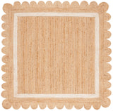 Safavieh Natural Fiber 5'-0" x 5'-0" Rug in Natural / Ivory