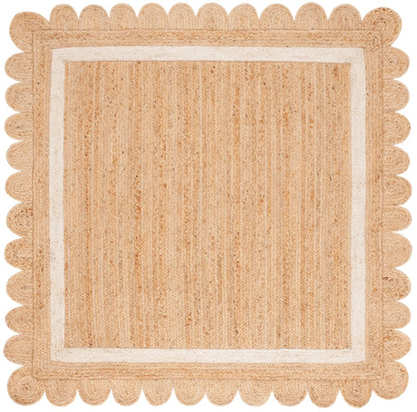 Safavieh Natural Fiber 5'-0" x 5'-0" Rug in Natural / Ivory