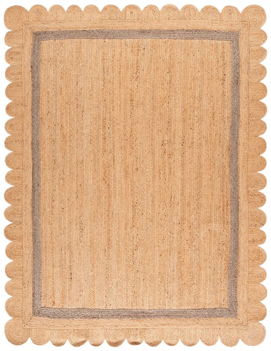 Safavieh Natural Fiber 8'-0" x 10'-0" Rug in Natural / Grey