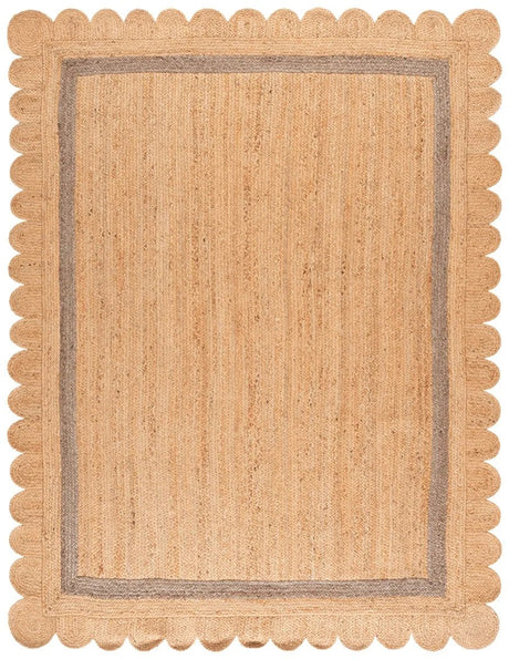 Safavieh Natural Fiber 8'-0" x 10'-0" Rug in Natural / Grey