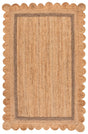 Safavieh Natural Fiber 5'-0" x 8'-0" Rug in Natural / Grey