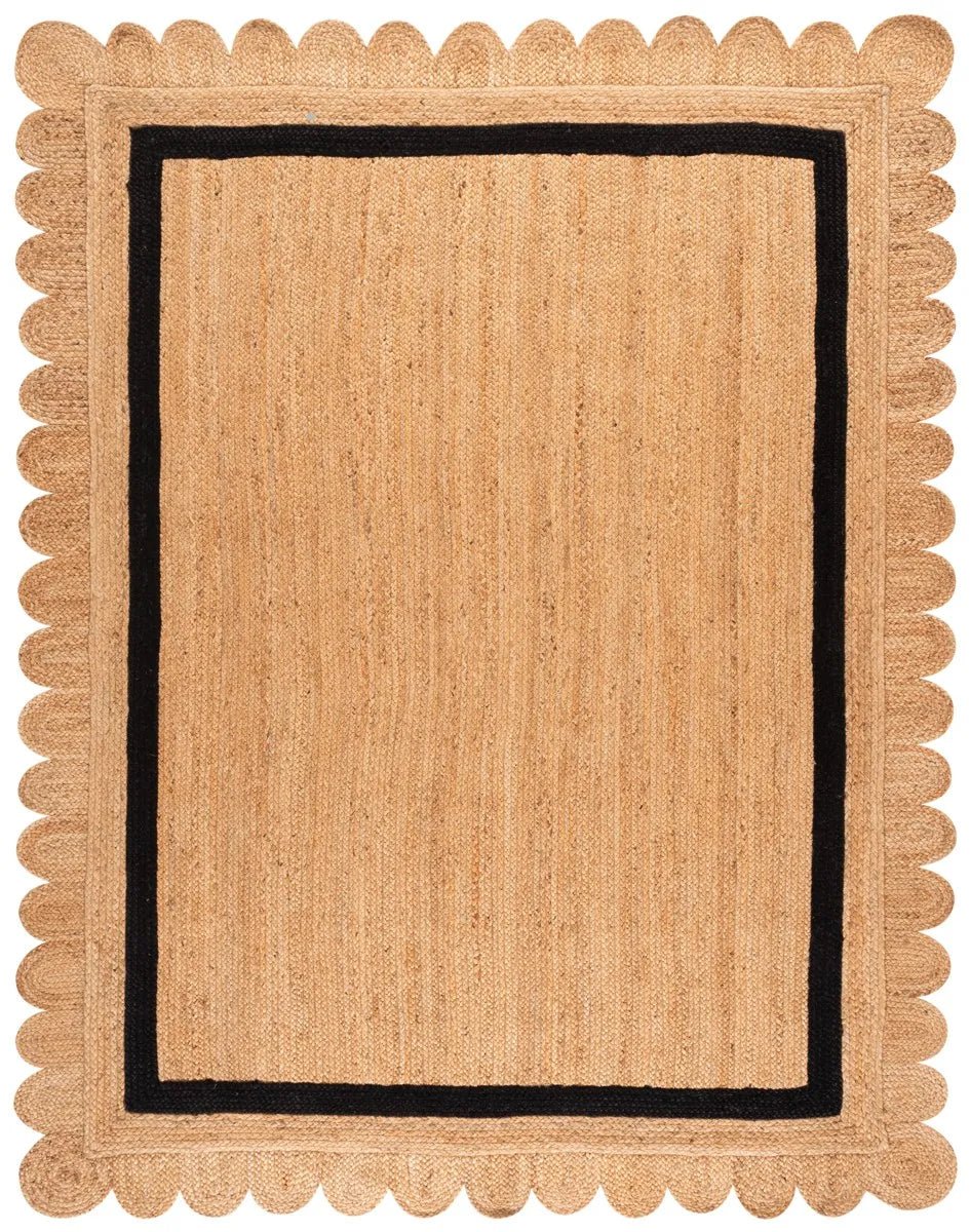 Safavieh Natural Fiber 8'-0" x 10'-0" Rug in Natural / Black