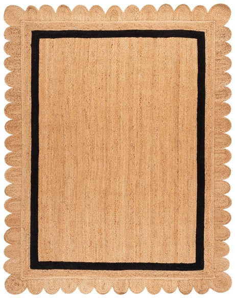 Safavieh Natural Fiber 8'-0" x 10'-0" Rug in Natural / Black