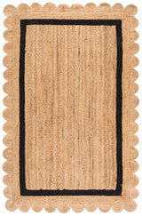 Safavieh Natural Fiber 5'-0" x 8'-0" Rug in Natural / Black